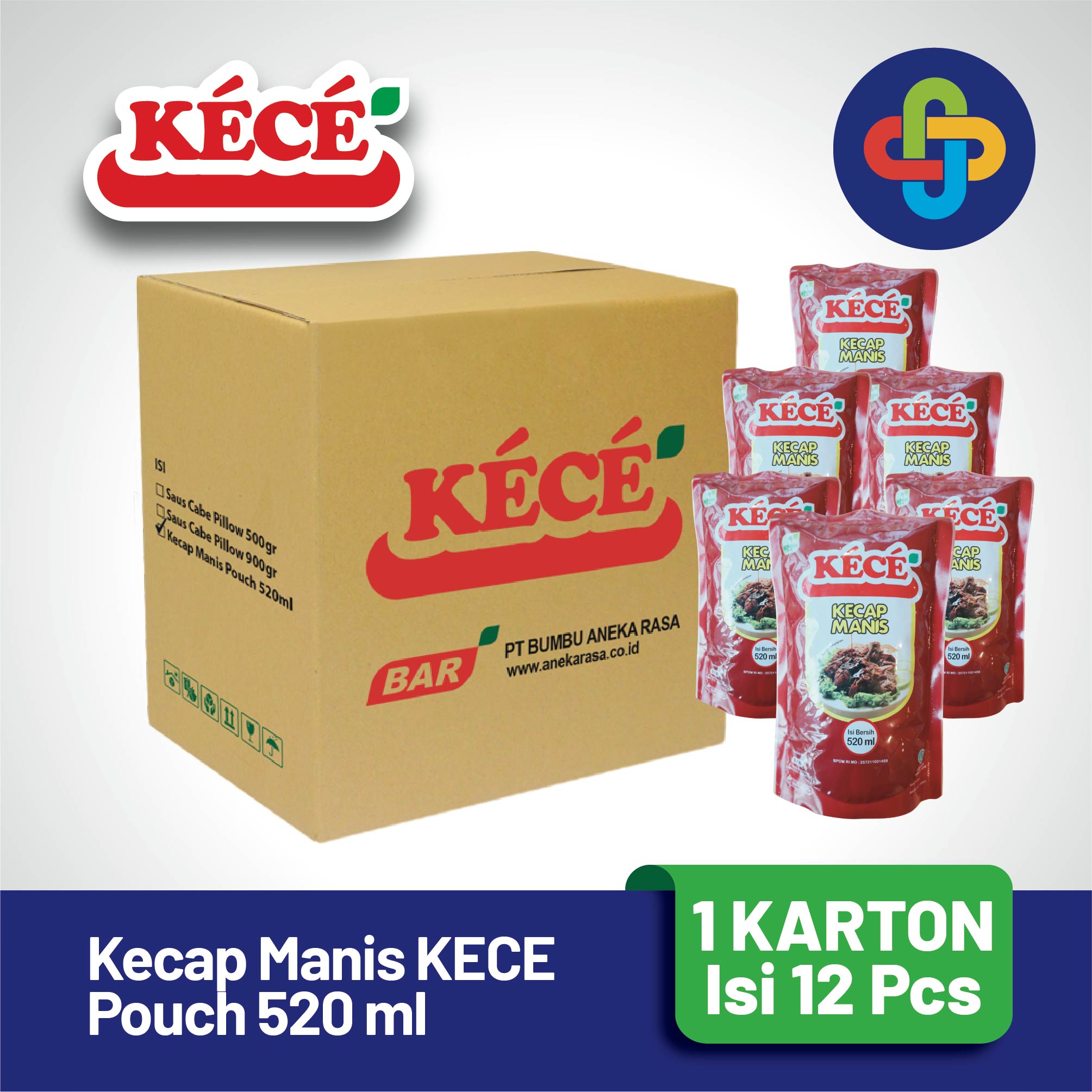 Kecap Manis KECE Pouch 520 mL